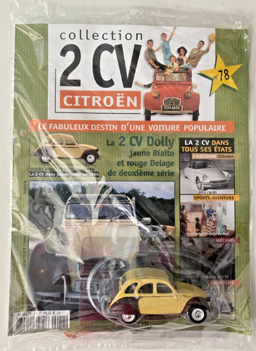 Norev hachette citroen 2cv - norev,