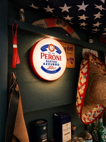 Peroni led light - peroni, bar