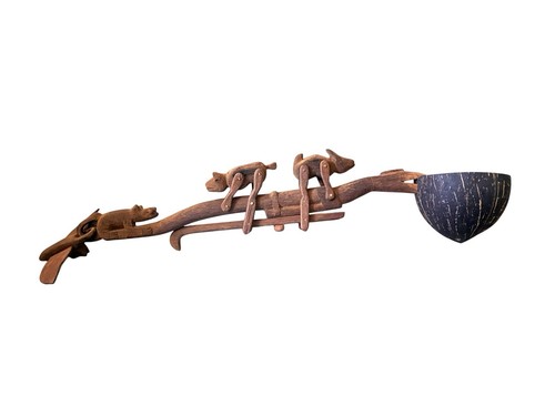 Coconut spoon ladle - coconut,