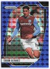 Panini Prizm Premier League 2024-25 Edson Alvarez Blue Mosaic