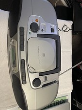 CD-JX20X Retro CD Cassette Stereo Music System Boombox