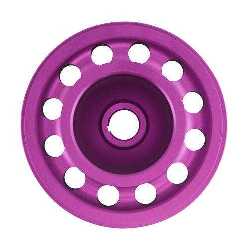 Light weight crankshaft - weight, pulley