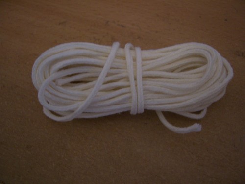 Candle wick braided - -, cotton