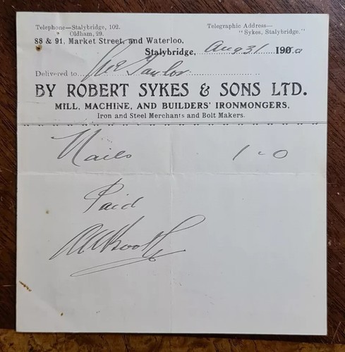 1910 robert sykes - 1910,