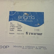 TWH700P Enigma 2ply White