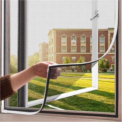 Magnetic fly screen window - fly,