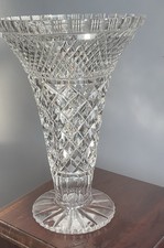Stunning Crystal Vase Slight