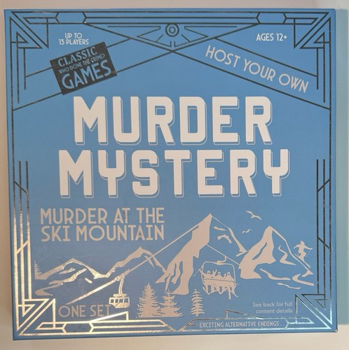 Board game titled - , 'murder