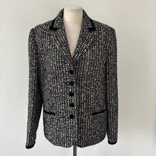 Basler Wool Blend Blazer Size