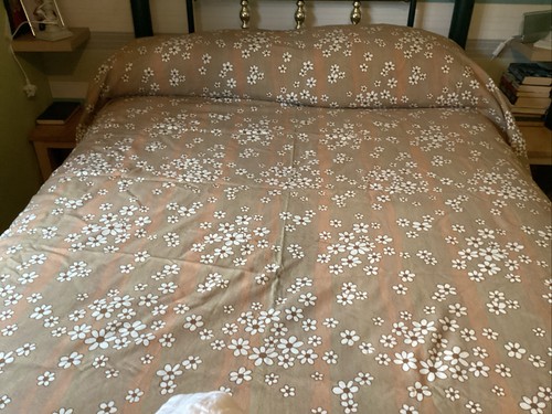 70s vintage single bedspread - 70s,