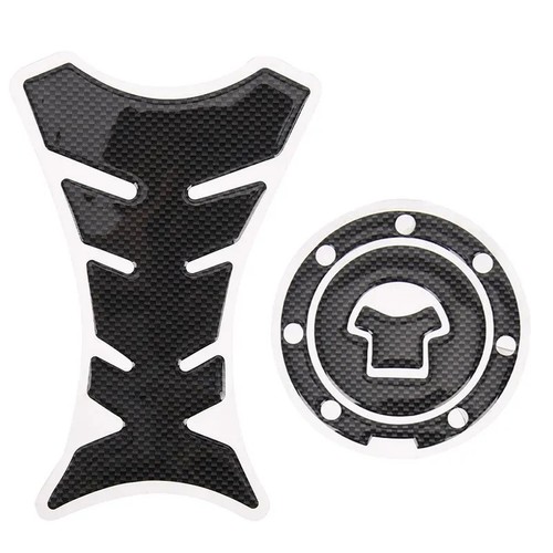 Carbon fiber gas cap cover - 3d,
