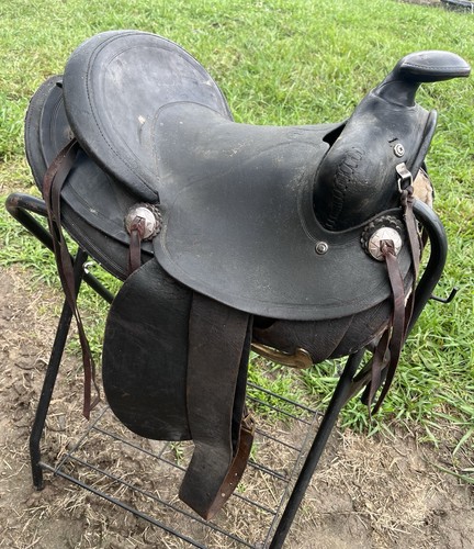 Kids pony western - saddle, in