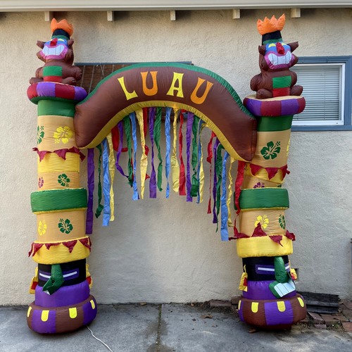 Inflatable tall luau - tall, party