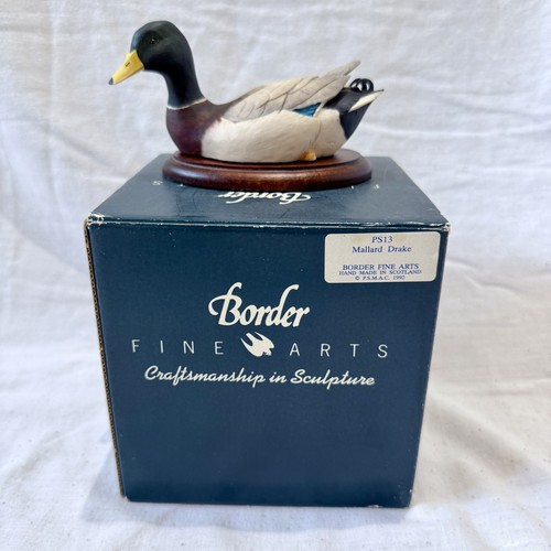 Border fine arts - arts, mallard