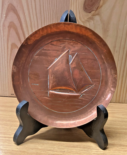 Antique newlyn copper original - antique,