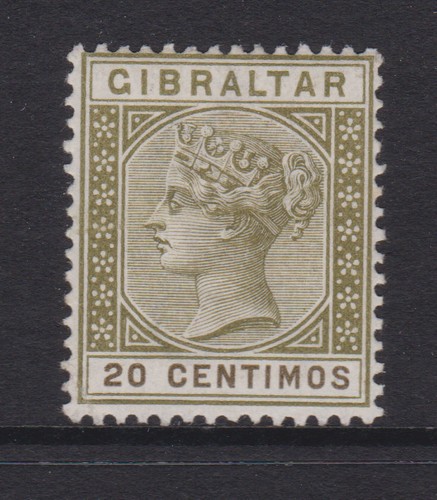 Gibraltar 1889 96 - gibraltar, 20c