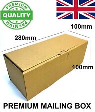SHIPPING CARDBOARD BOX POSTAL TUBE MAILING 1 LITRE BOTTLE PARCEL 100x100x280