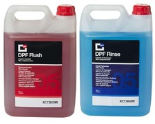 Errecom Pro-DPF Flush 5L and DPF Rinse 5L unblock DPF fitted on the vehicle