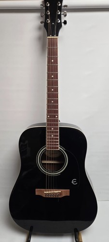 Epiphone 100bk acoustic - epiphone, dr-100bk