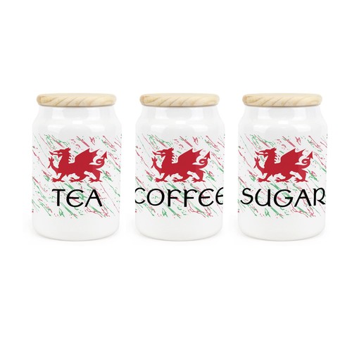Ceramic welsh dragon tea - welsh,