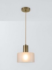 John LewisRodos Pendant Ceiling Light, Antique Brass
