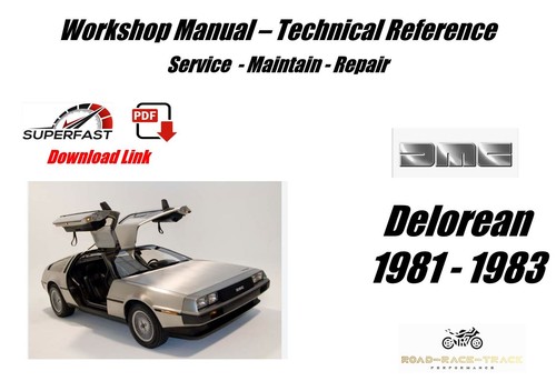 Dmc delorean service repair - delorean,