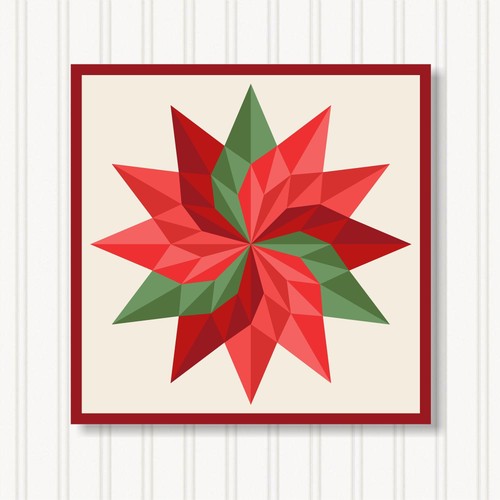 Barn quilt square - quilt, square,
