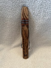 Musical wood drone flute high - flute,