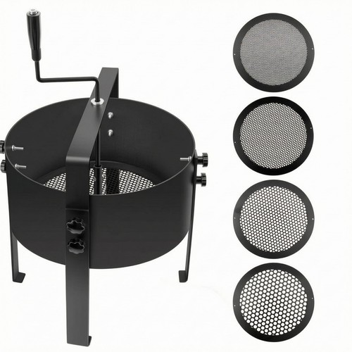 Rotary soil sieve industrial - rotary,