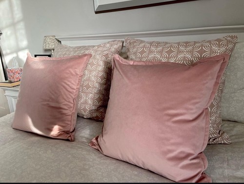 Romo kashi rose cushion - rose,