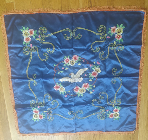 Vintage chinese silk - silk, fabric