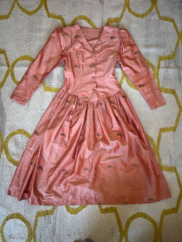 Handmade pink paisley - handmade,