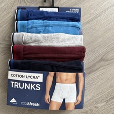 M&S Pure Cotton Lycra  Trunks