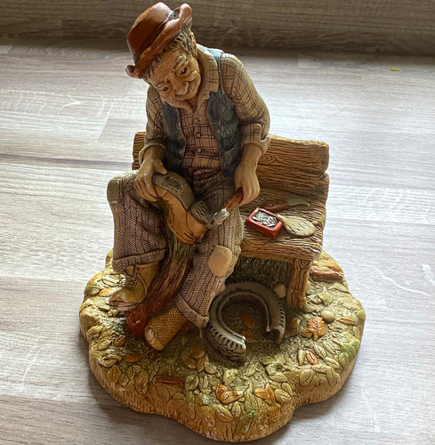 Naturecraft cobbler figurine - cobbler,