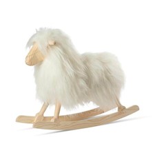 Rocking Sheep Made of Pine