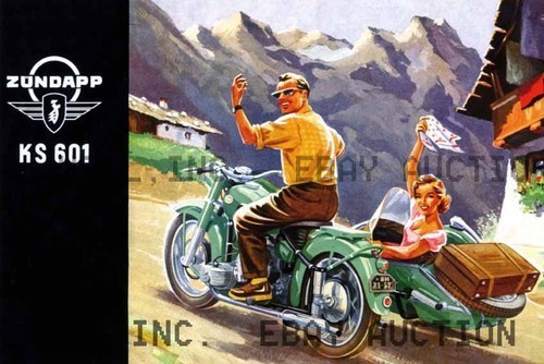 Zundapp 601 motorcycle - zundapp,