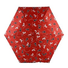 Radley Umbrella Red Compact Folding Telescopic Handbag Umbrella - Time To Soar