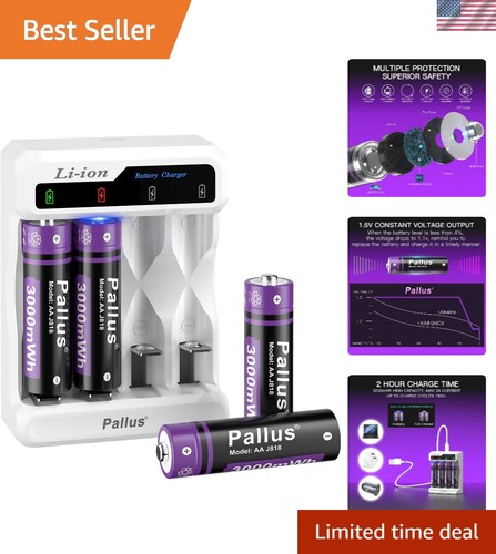 Rechargeable 5v lithium - aa,