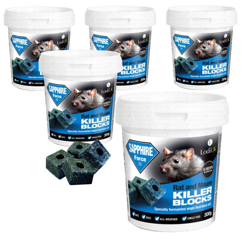 Rat poison single - rat, feed