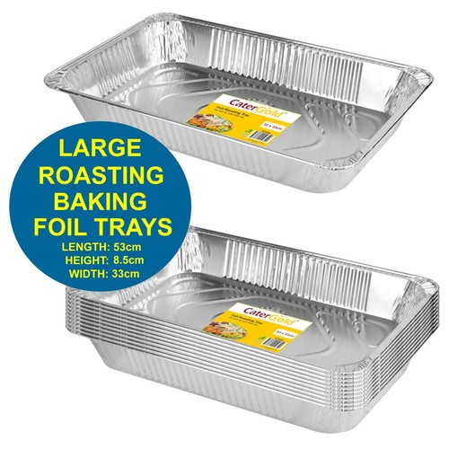 Large aluminium foil trays - foil,