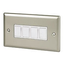 Volex 10A 4G 2W Sw White Ins