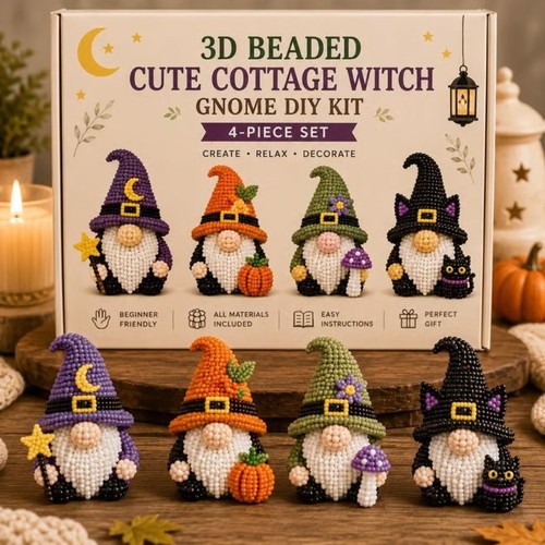 Beaded diy craft kit - beaded,