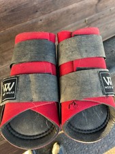 Woof Wear Brushing Boots M/Cob Size Red