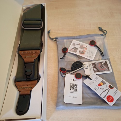 Peak design slide - design, strap