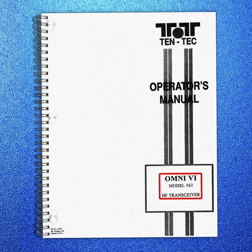 Ten tec omni - tec, hf