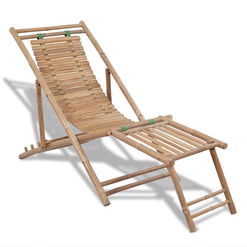 Bamboo deck chair - bamboo,