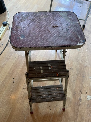 Vintage step stool - step,