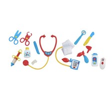 Big Steps Doctor Bag Toy Set Case Red