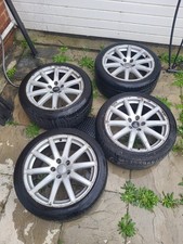 AUDI TT MK2 18" speedline alloy wheels ET52