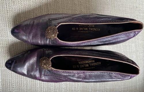Antique leather shoes - leather,